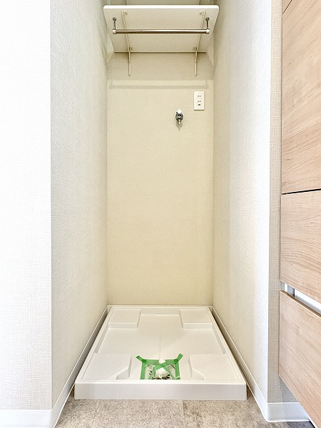 第15宮庭マンション_室内洗濯機置き場の写真 