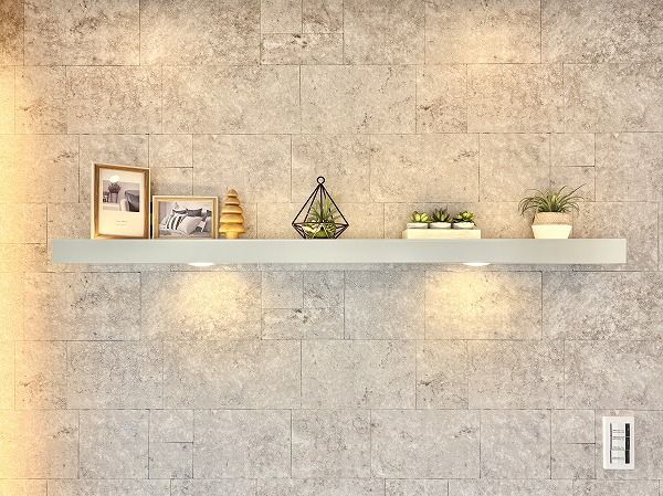 第15宮庭マンション_飾り棚の写真 