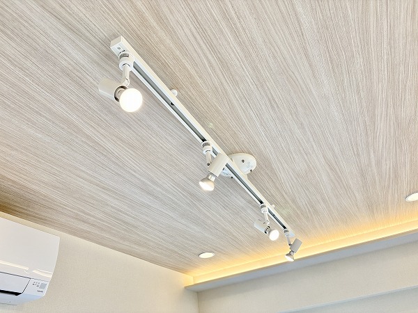 第15宮庭マンション_ライティングレールの写真 