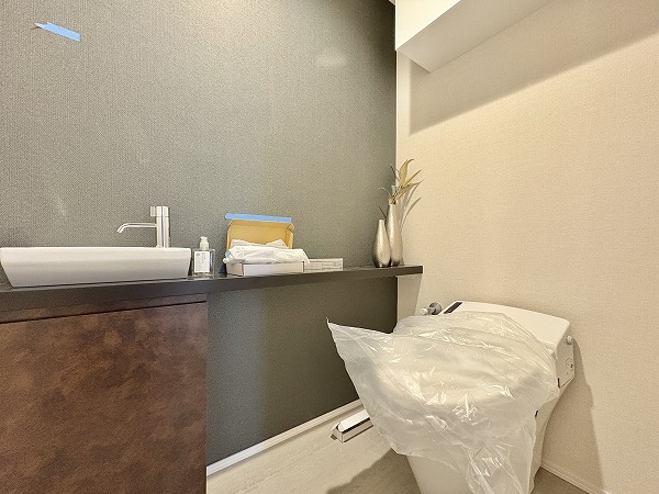 イトーピア白金高輪壱番館_オシャレなトイレ写真