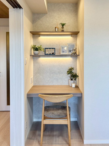 アールヴェール文京大塚公園_デスクスペースの写真