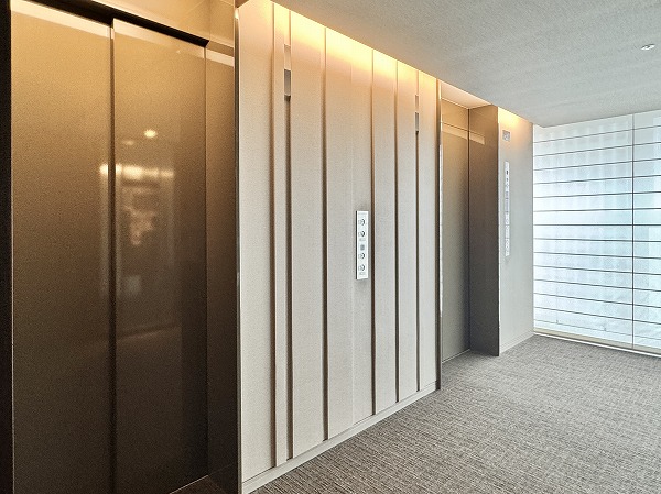 パークタワー芝公園 エレベーターホール