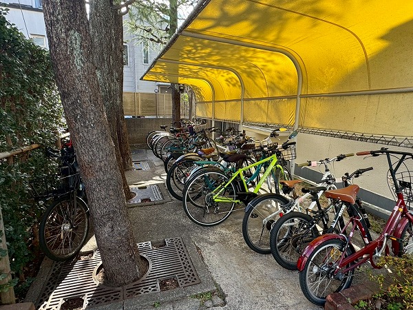 馬事公苑前シティハウス　駐輪場