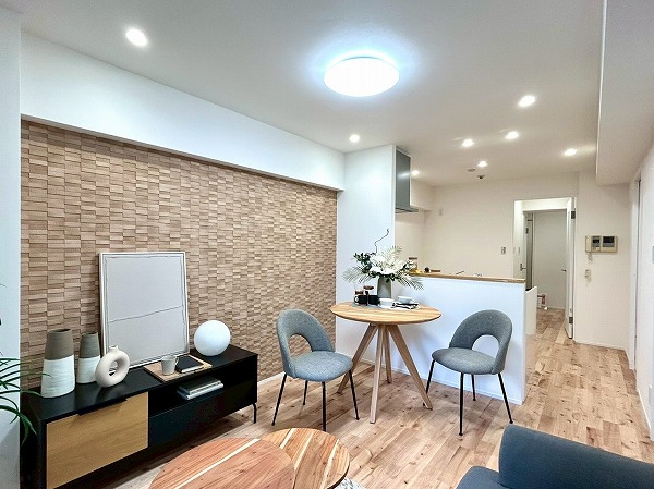 ライオンズマンション新宿東公園_広々としたリビングダイニングキッチンの写真