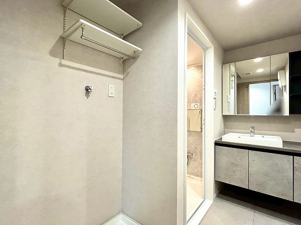 アールヴェール荻窪北_清潔感のあるパウダールームの写真