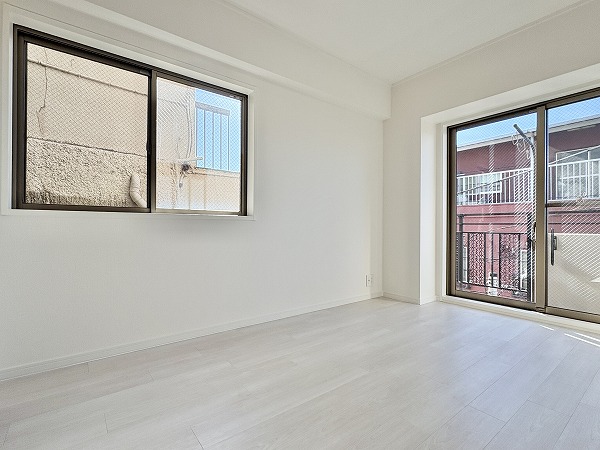 パルミナード森ヶ崎公園_約6.0帖の南向き角部屋洋室の写真