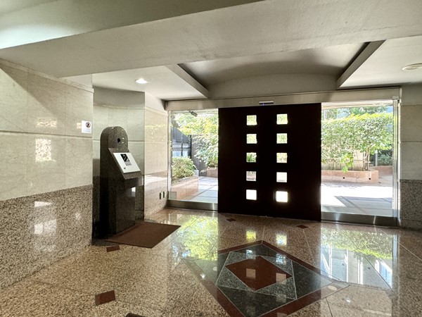 朝日白金台マンション　エントランス