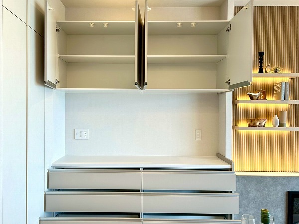 クラッシィタワー新宿御苑_収納があるリビングダイニングの写真