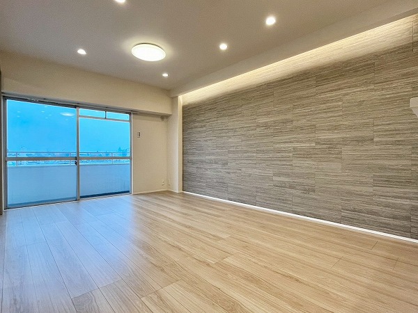 マンションニュー目黒_ゆとりあるリビングダイニングキッチンの写真