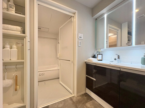 朝日ツイン目黒_パウダールームの写真