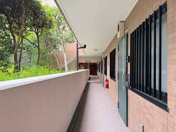マイキャッスル二子玉川園　外廊下