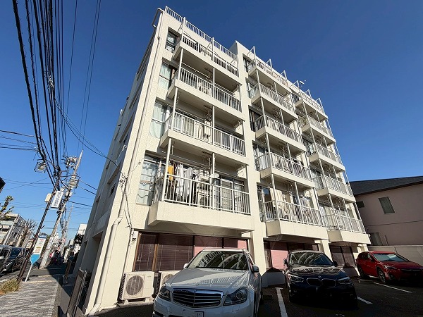 柿の木坂アビタシオン　外観　横