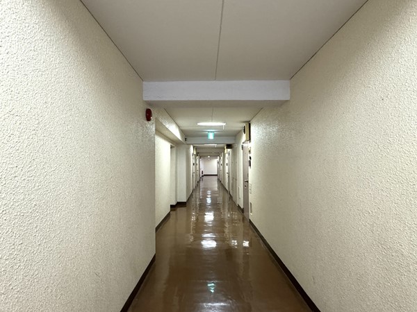 西蒲田スカイハイツ 内廊下