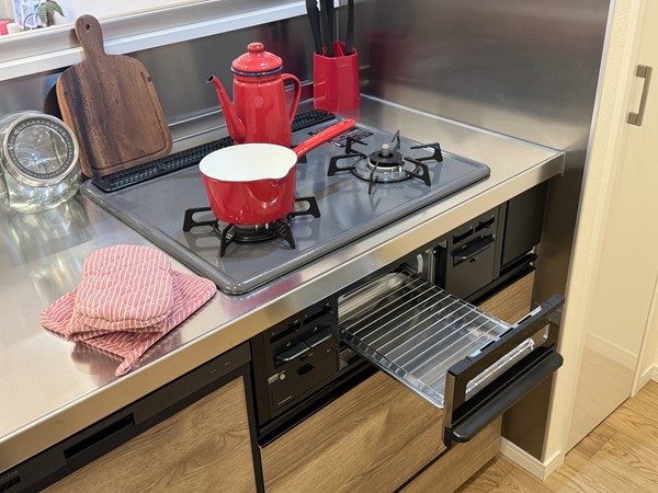 西蒲田スカイハイツ_コンロの写真 