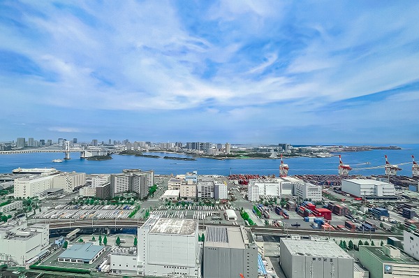 ワールドシティタワーズアクアタワー_バルコニーからの眺望の写真2