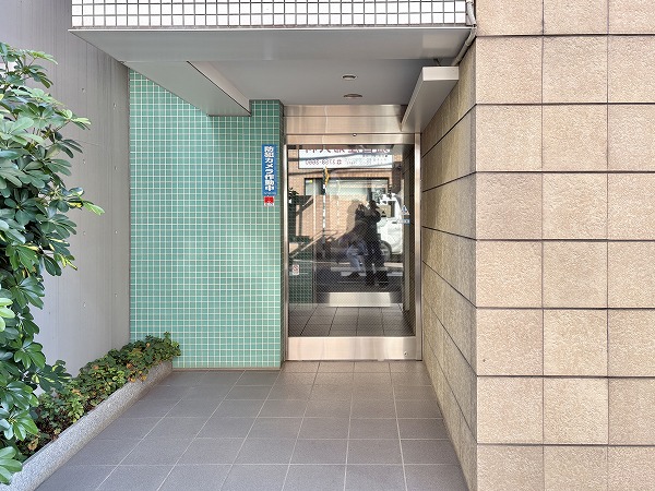 プラーティノ多摩川鵜の木弐番館　アプローチ