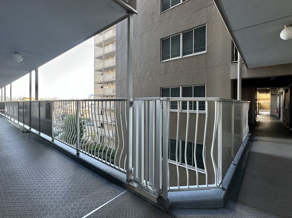 蒲田グリーンパーク 外廊下