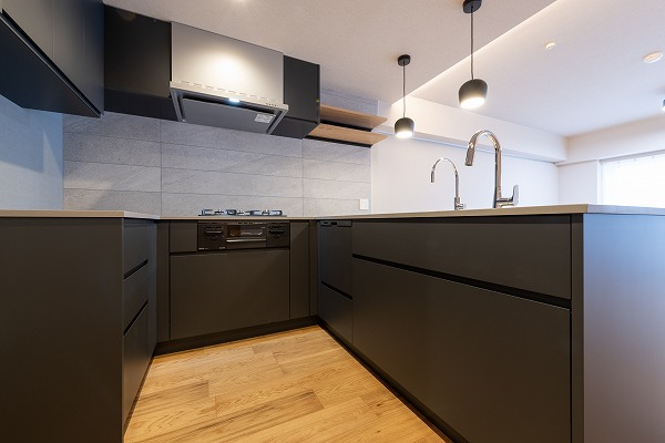サンビューハイツ渋谷_お洒落なキッチンの写真