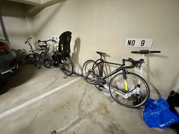 サンビューハイツ渋谷 駐輪場