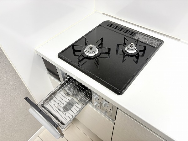 アルム幡ヶ谷_2口コンロの写真 