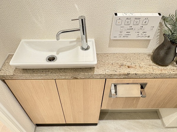 クラッシィハウス世田谷公園_手洗いカウンターの写真 