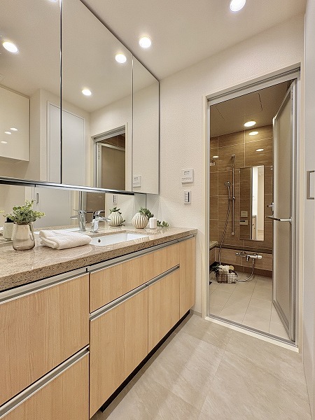 クラッシィハウス世田谷公園_パウダールームの写真 