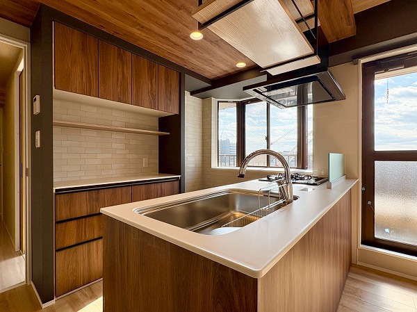 ライオンズマンション西蒲田_対面式キッチンの写真 