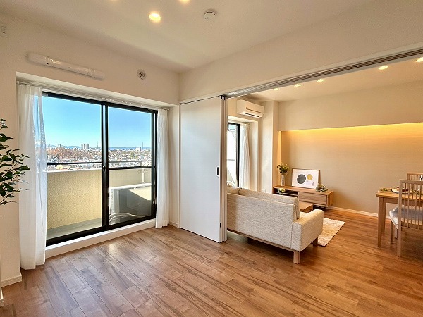 藤和シティコープ杉並善福寺_開放感のある洋室の写真