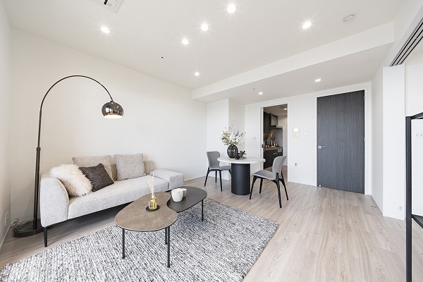 パークコート麻布十番ザタワー_リビングダイニングキッチンの写真