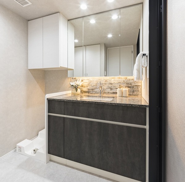 パークコート麻布十番ザタワー_洗面台の写真