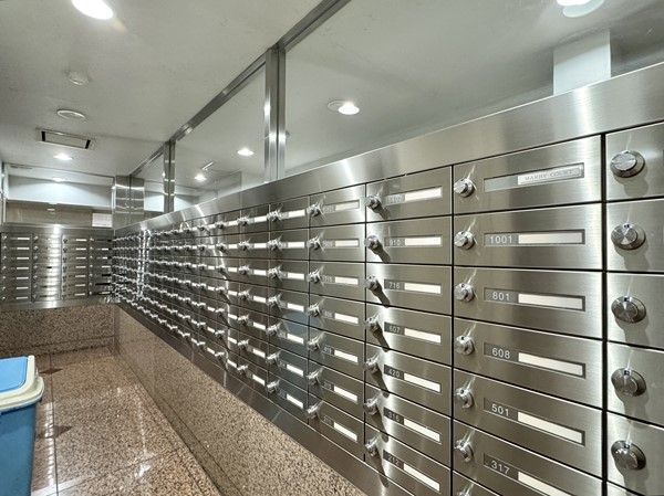 朝日白金台マンション　ポスト