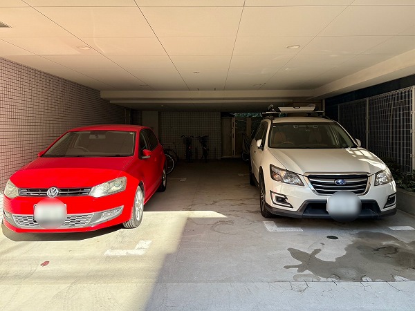 プラーティノ多摩川鵜の木弐番館　駐車場