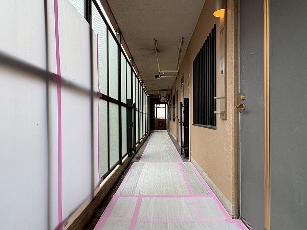 エクセルダイア大森　外廊下