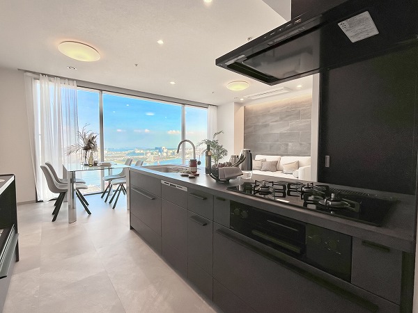 ワールドシティタワーズアクアタワー_リノベーション済みのキッチンの写真