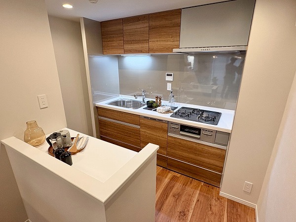 朝日ツイン目黒_キッチンスペースの写真