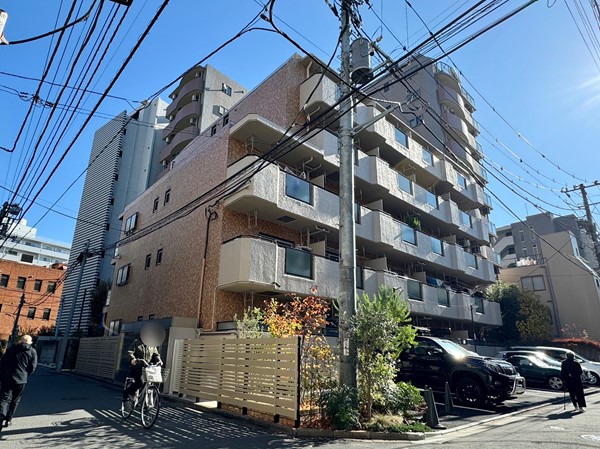 南麻布ローヤルコーポ 外観 斜め