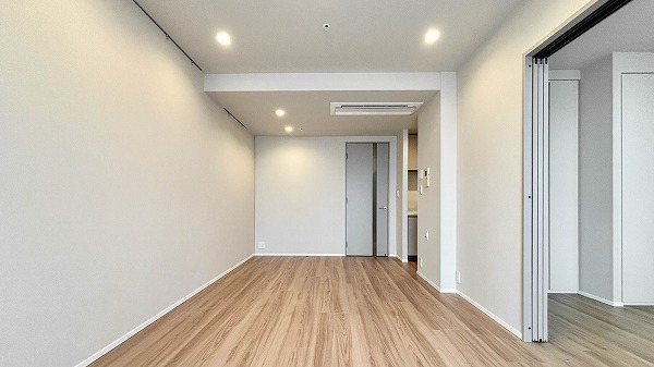 パークタワーグランスカイ_お洒落なリビングダイニングの写真