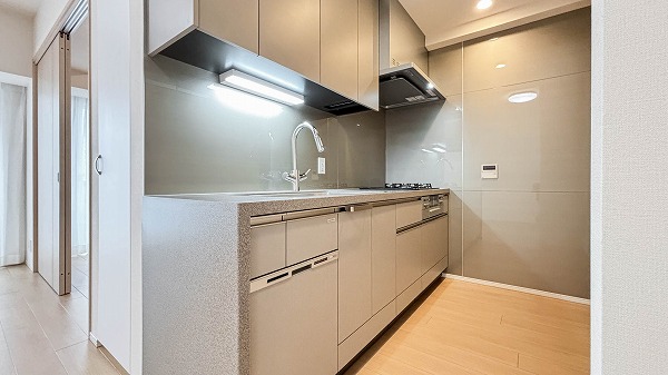 パークハウス文京関口_お洒落なキッチンの写真