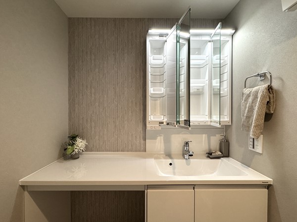 レクセル大森ラウンドアーク_洗面化粧台の写真