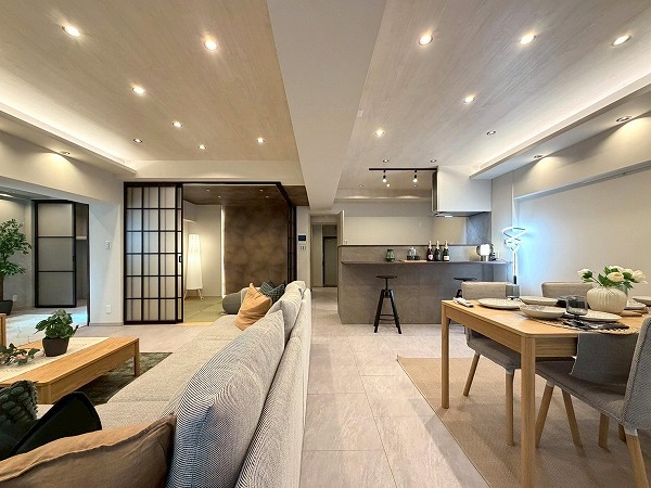 GSハイム都立大_リビングダイニングキッチンの写真