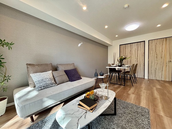 ヒルズ目白台_日当たり良好なリビングダイニングキッチンの写真 