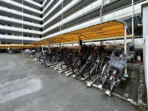 大森ハイツ(大田区) 駐輪場