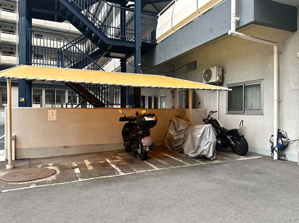 大森ハイツ(大田区) バイク置き場