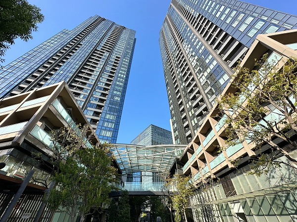 大崎ウエストシティタワーズE棟　外観全体