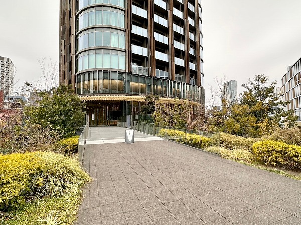 パークコート赤坂檜町ザタワー アプローチ