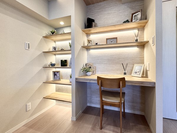 大森パークハイツ_カウンターデスクの写真 