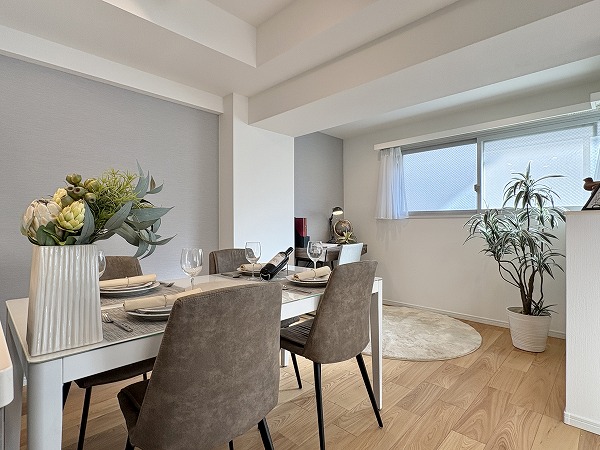 リーベスト上池台_お洒落なリビングダイニングキッチンの写真