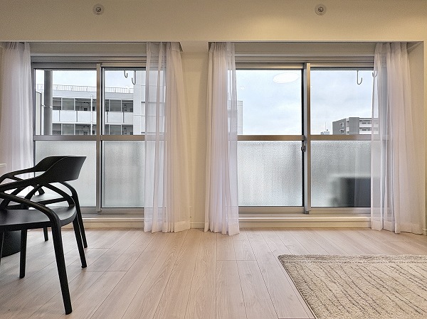 ドルミ東品川_南向きのリビングダイニングの写真