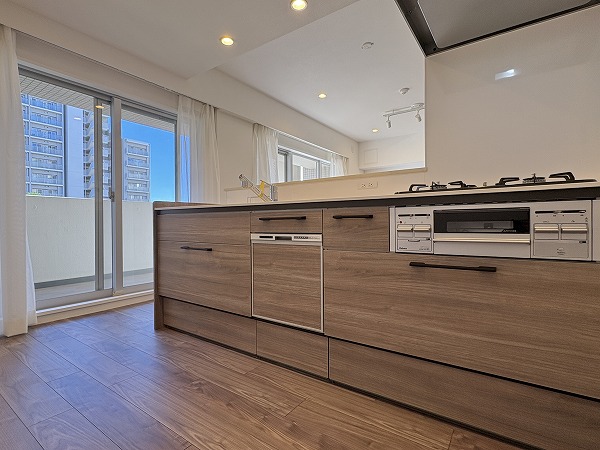 東京サーハウスガーデンポート_使いやすそうなキッチンの写真