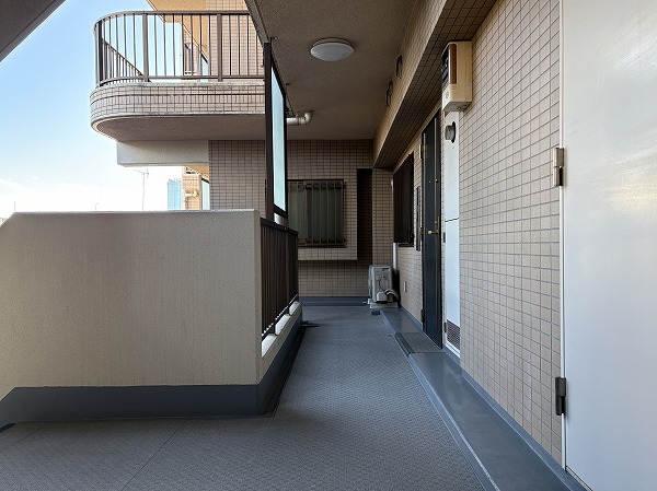 エクラン西蒲田 外廊下